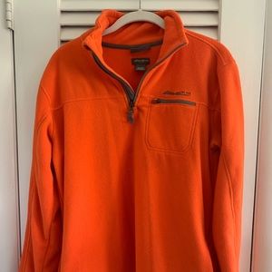 Boys Eddie Bauer zip mock fleece